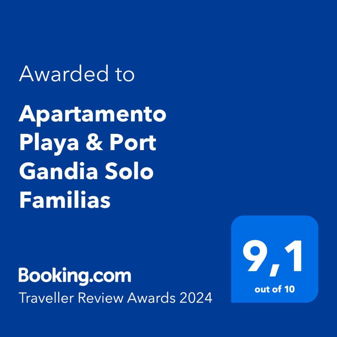 Apartamento Playa & Port Gandia Solo Familias מראה חיצוני תמונה